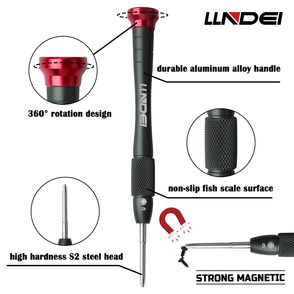 LLNDEI Precision Screwdriver Set, 6Pcs Magnetic Small Screwdriver Set