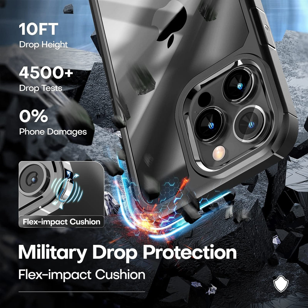 TAURI 3 in 1 Defender Designed for iPhone 14 Pro Max Case
