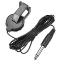 Clip-On Guitar Pickup Microphone for Acoustic Guitar, Ukulele, Violin – Black