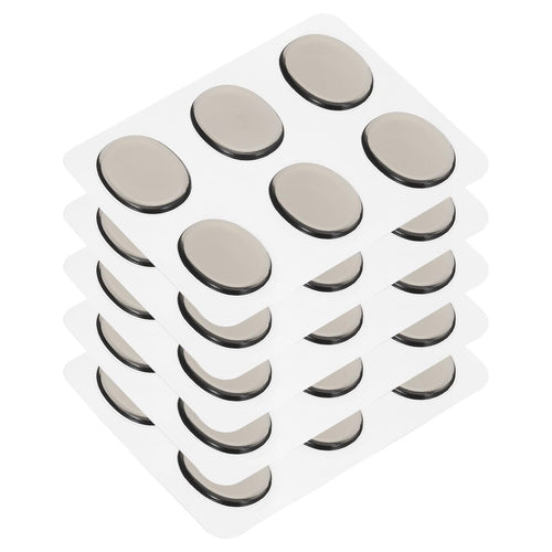 30 Pcs Drum Dampeners Gel Pads for Tone Control – Brown 33x26x3mm