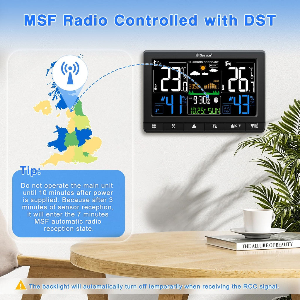 Wireless Weather Station with Outdoor Sensor Digital