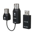 SHUAIGUO MS1 Mini Wireless MIDI Transmission System Adapter – Black