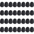 Saxophone Mouthpiece Cushion Pads for Alto & Tenor – 0.8mm Black 32 Pieces