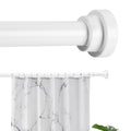 Extendable Shower Curtain Tension Rod 76-226cm,Telescopic Curtain Rod
