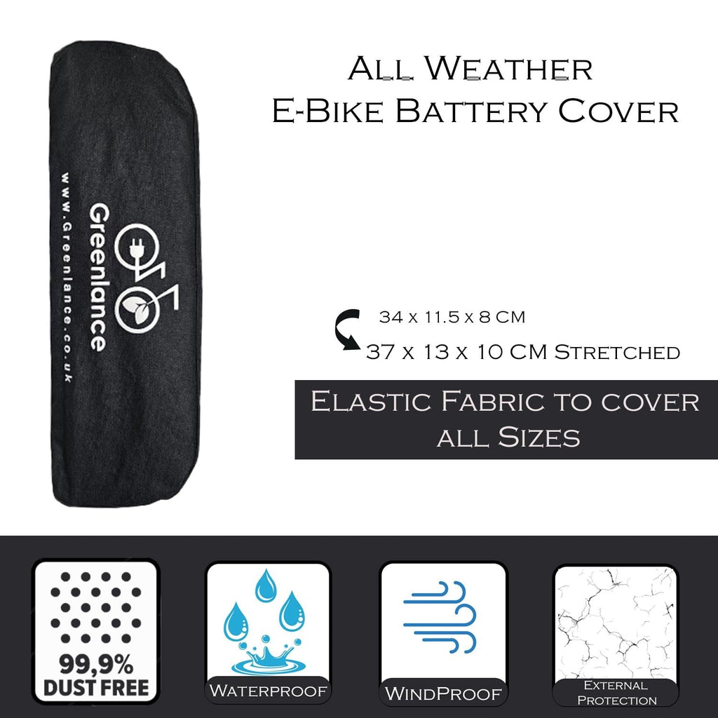 E-Bike Battery Waterproof cover bag for Hailong | Tigershark