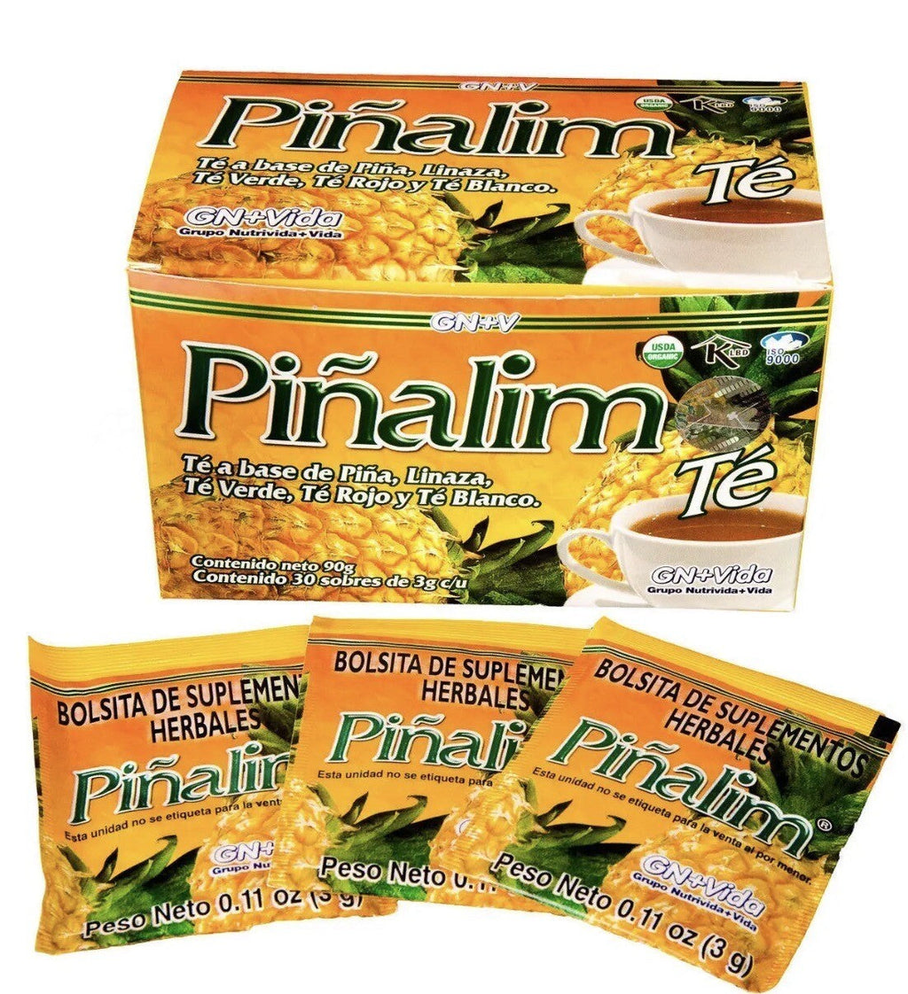 Pinalim Tea/Te de Mexican Version- Pineapple, Flax, Green Tea, White Tea