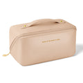 Aucuu Premium PU Cosmetic Bag Travel Bag, Large Capacity Waterproof Zipper bag
