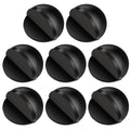 Hotop Self-Adhesive Floor Doorstop – Oval Stainless Steel Wall