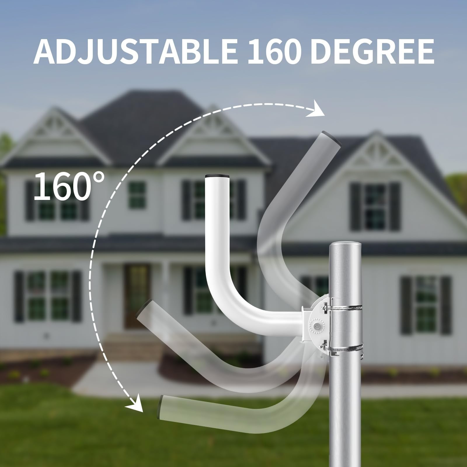 Wireless Bridge Mount Universal Outdoor Pole Mount Bracket