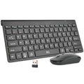 Rii Wireless Keyboard and Mouse, Ultra Slim 2.4G Keyboard