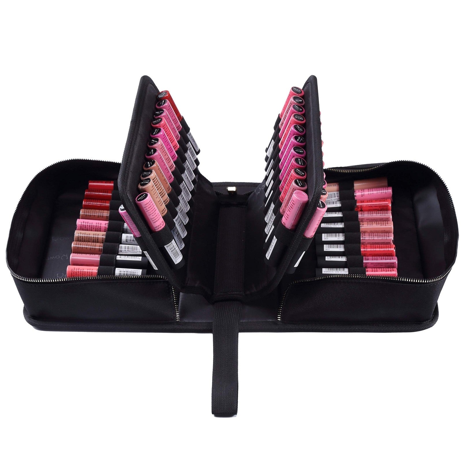 Lipstick Organiser Bag Travel Portable with Carrying Handle Large CapacitY