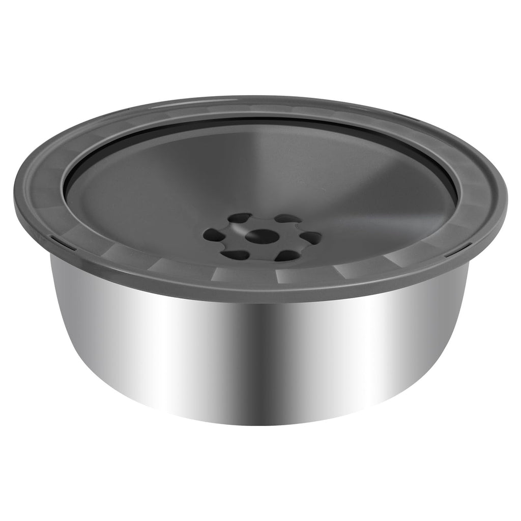 No Spill Dog Water Bowl, 3.5L Large Slow Drinking Pet Water