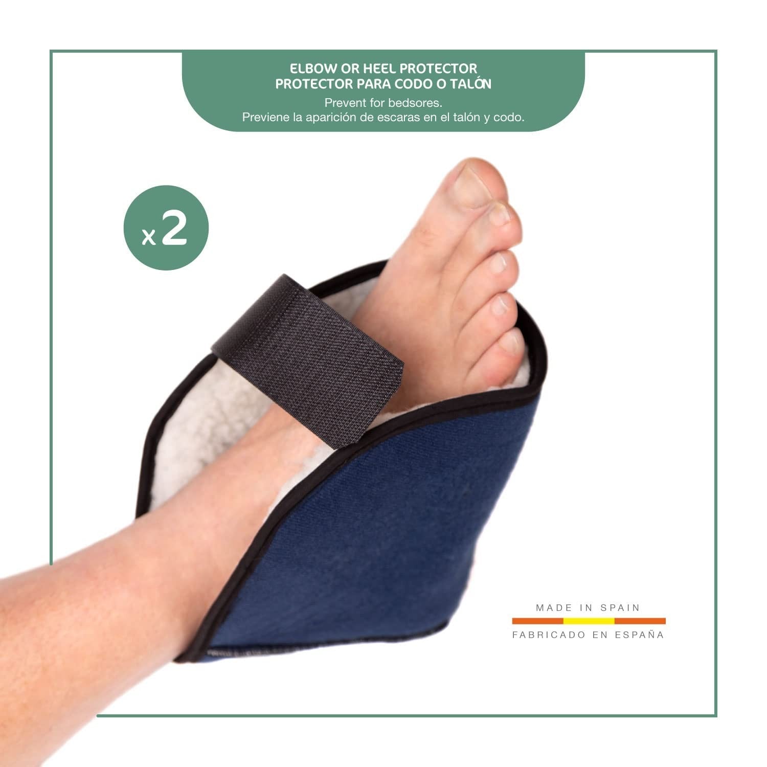 Heel and Elbow Protectors for Pressure Sores - 1 Pair - ORTONES