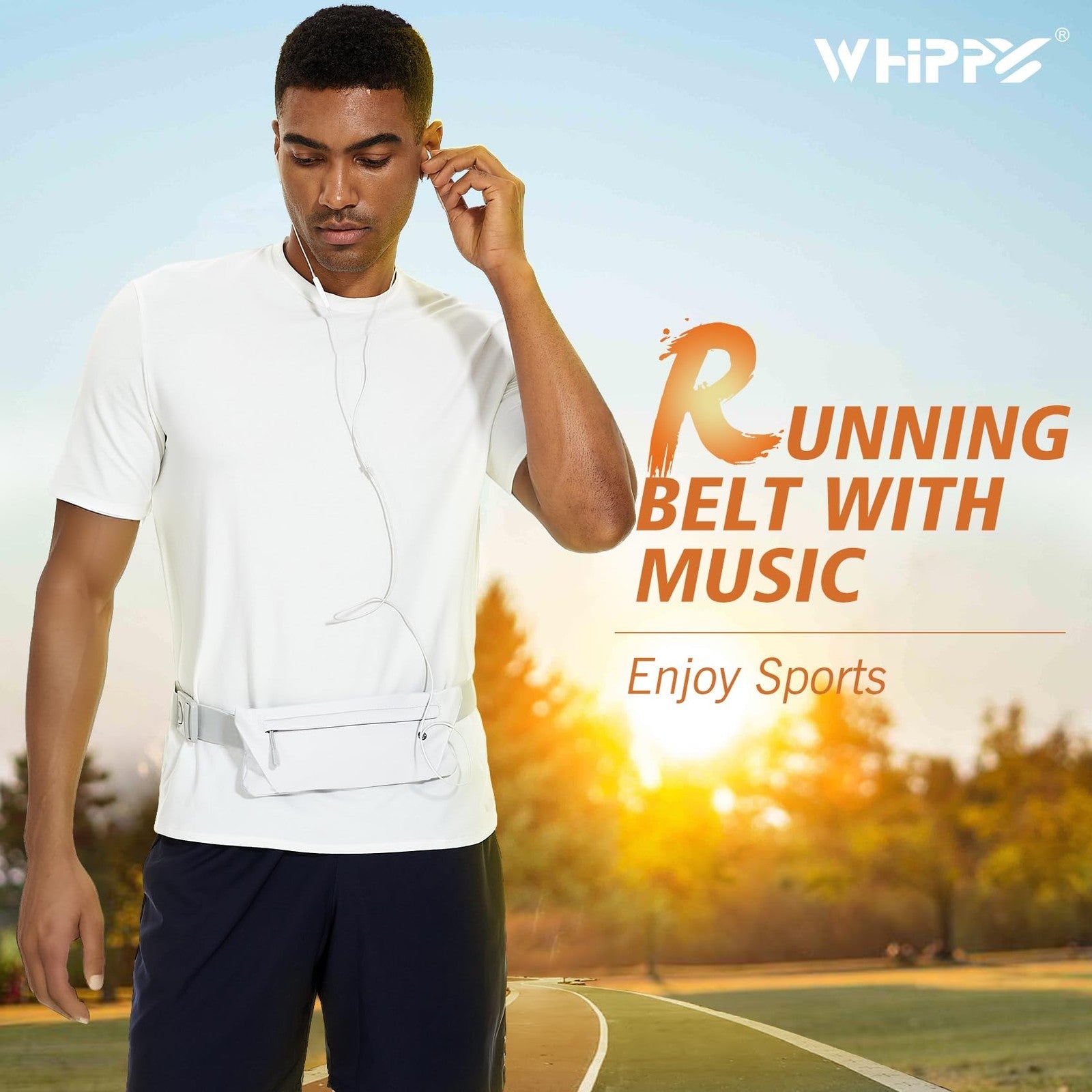 Running Belt for Phone Bag Running Gifts for Women Fanny Pack for Men - WHIPPY