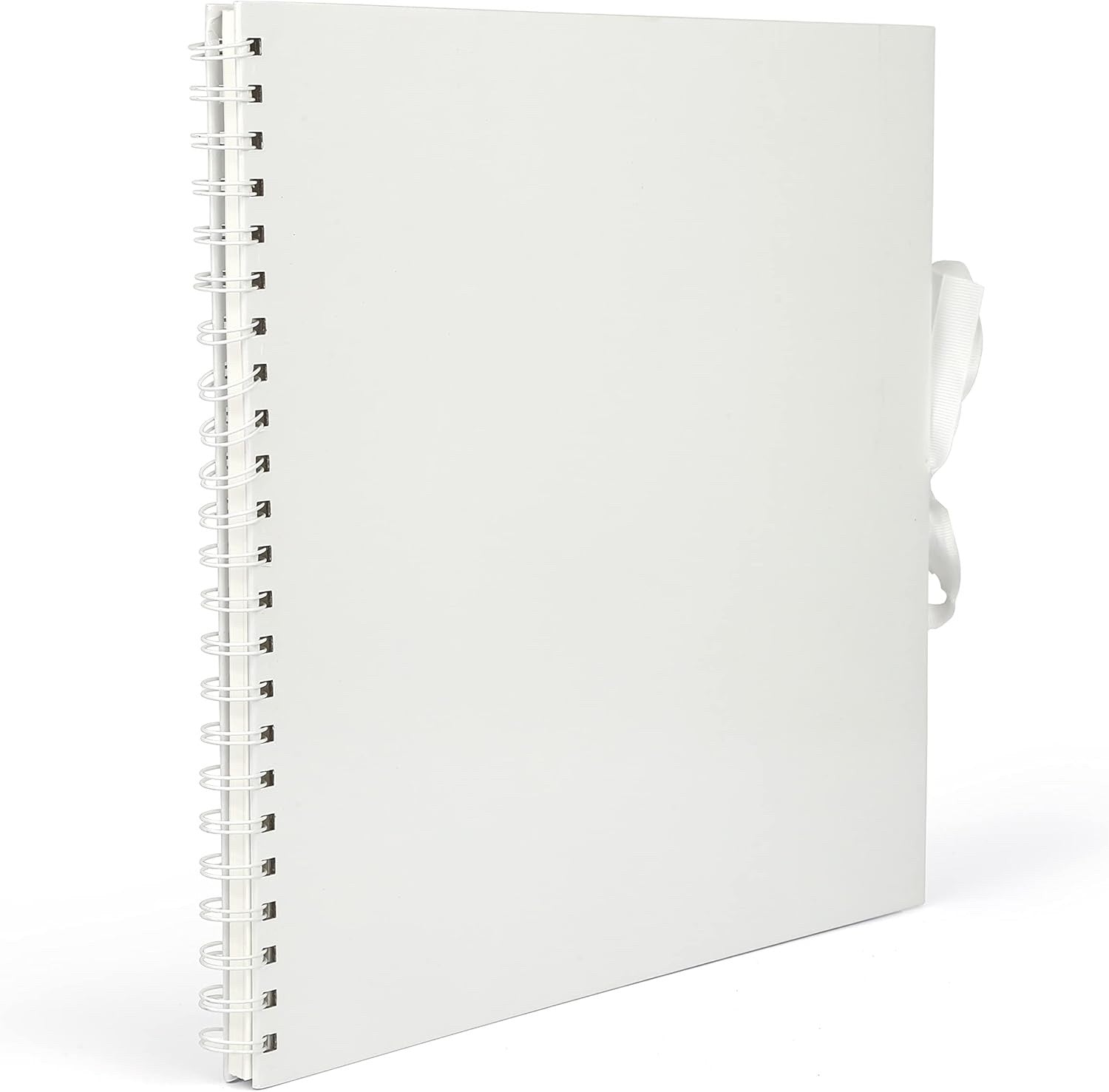 Large White Scrapbook Photo Album 80 Pages/40 Sheets