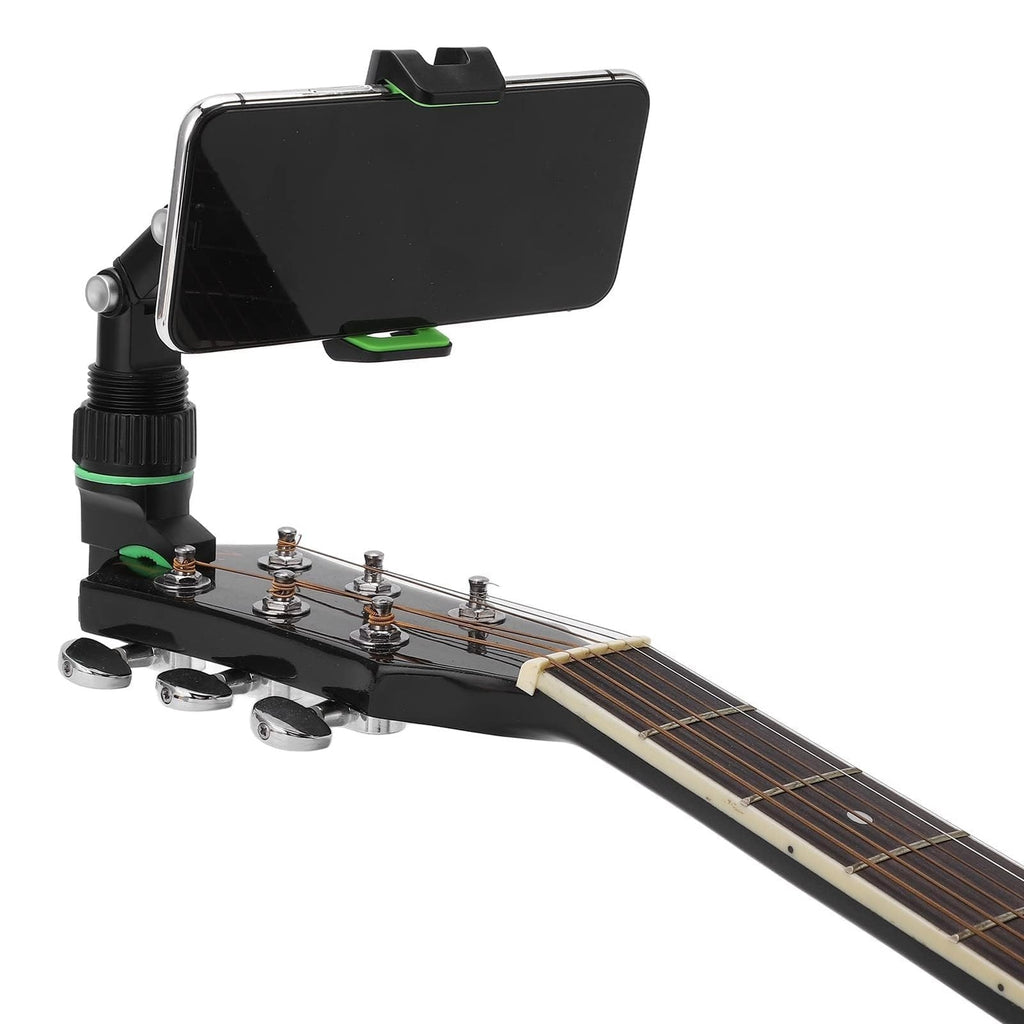 Guitar Headphone Holder Mount Set with Clip and Picks – Standard