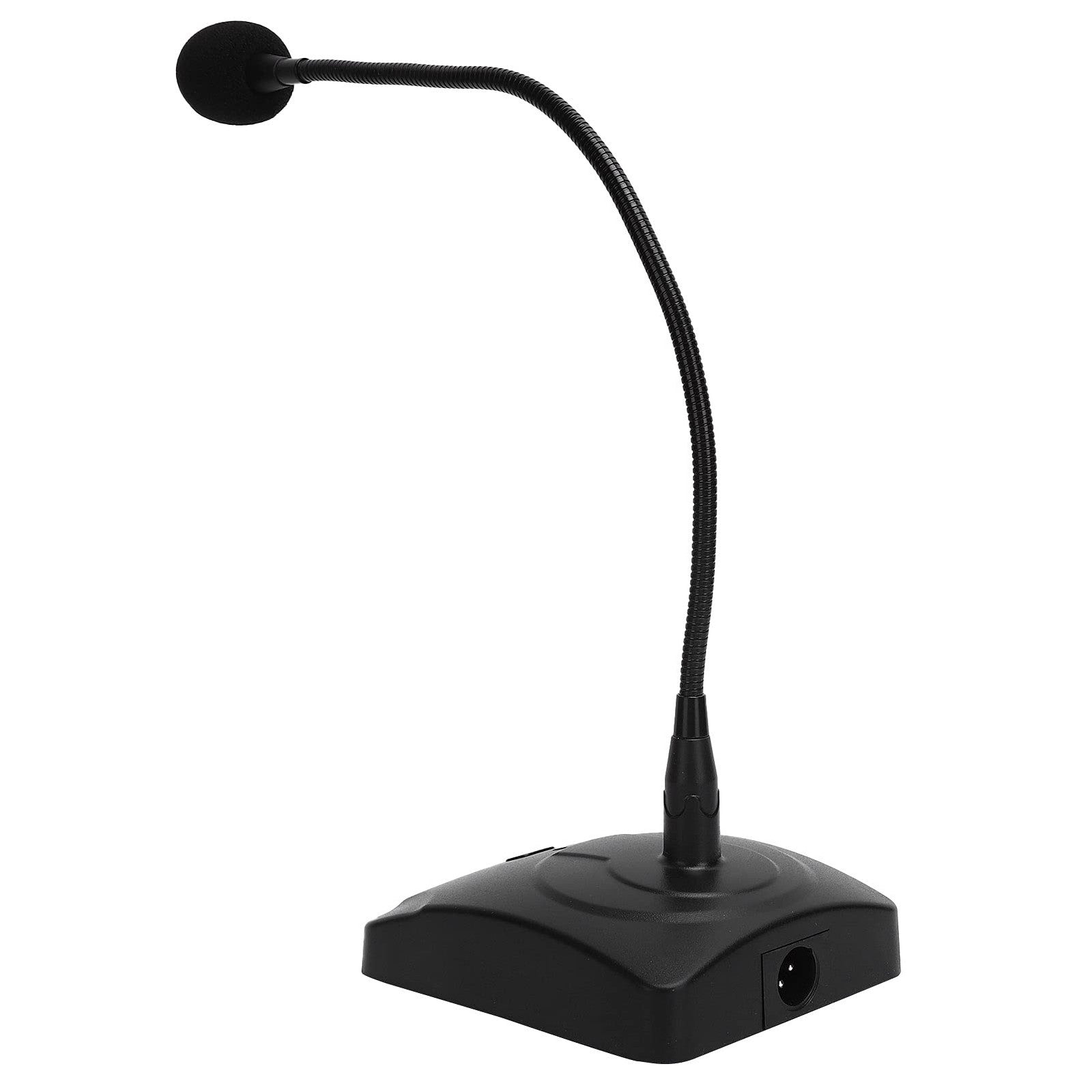 Gooseneck Desktop Microphone with XLR Cable 360° Omnidirectional Noise Reduction