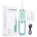 Water Dental Floss Portable Cordless Oral Irrigator Cleaning 3 Mode Rechargeable