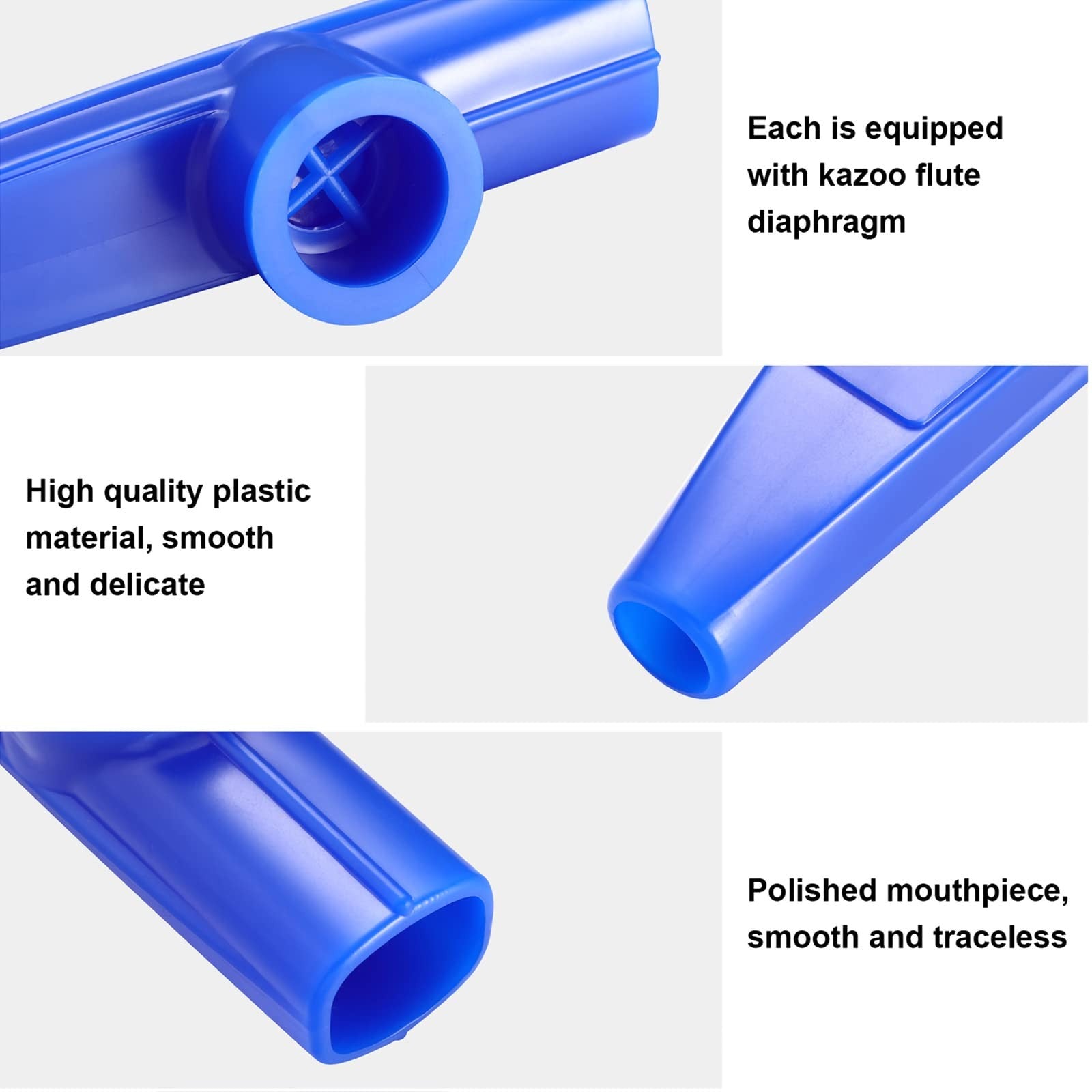 15 Plastic Kazoos Musical Instruments Gift Party Favours