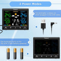 Wireless Weather Station Indoor Outdoor Digital Thermometer Weather Clock Sensor