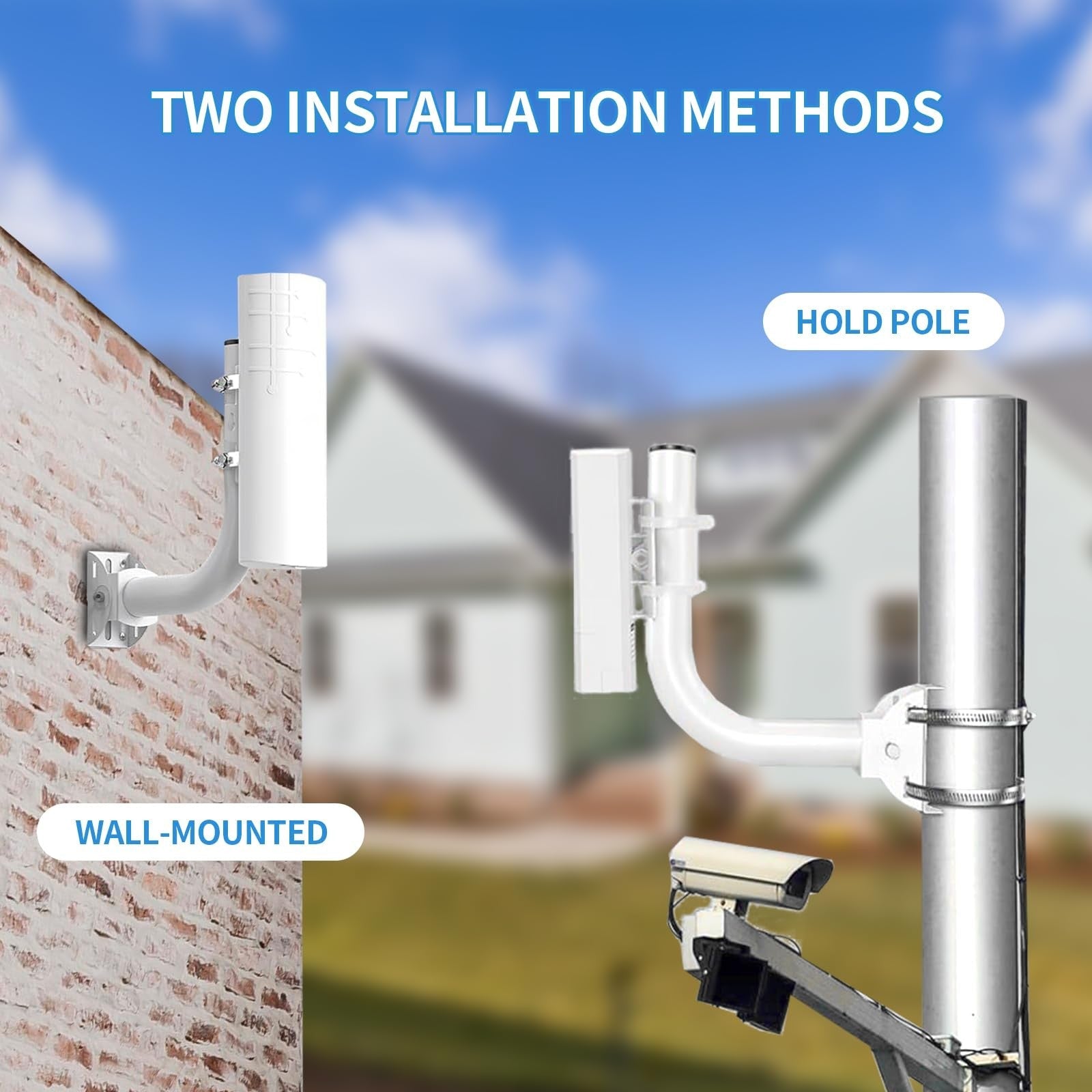Wireless Bridge Mount Universal Outdoor Pole Mount Bracket