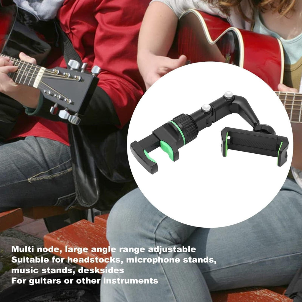 Guitar Headphone Holder Mount Set with Clip and Picks – Standard