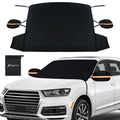 SHEEFLY Car Windscreen Cover for Winter, Car Windshield Cover for Ice and Snow
