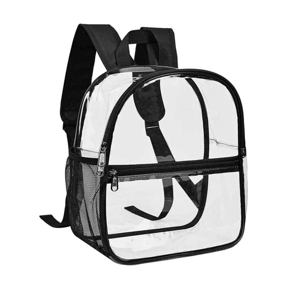 Clear Backpack Mini Transparent Backpack PVC Small See Through Waterproof