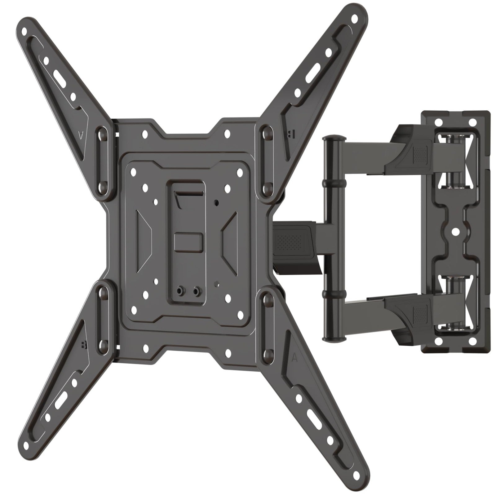 TV Wall Bracket Tilt, Swivel TV Wall Mount for Most 26-55 inch flat curved TV