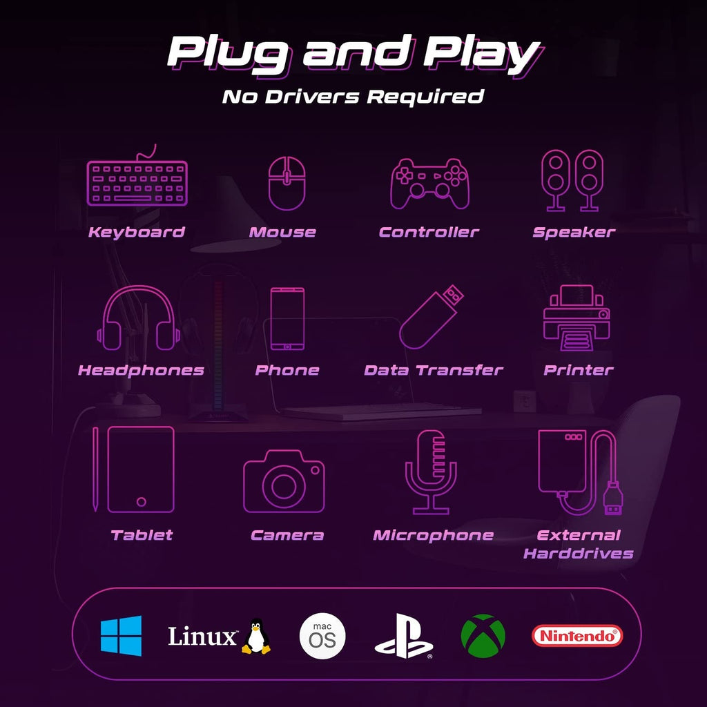 PrisTeam Gaming Gaming Headset Stand - Gaming Headphones