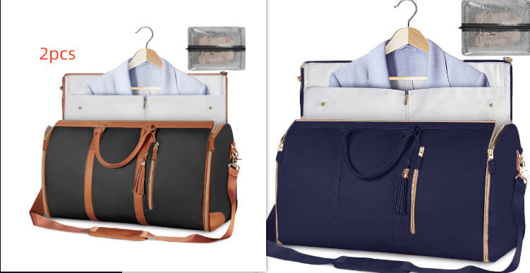 👜 Large Travel Duffle Bag – Waterproof Folding Suit & Clothes Tote