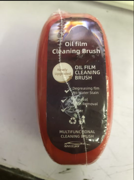 🚘 Car Windshield Cleaning Brush – Oil Film & Glass Dirt Remover Tool