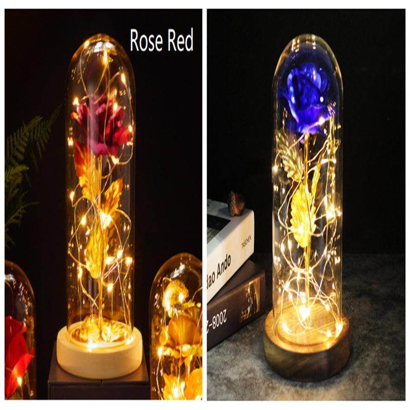 Bouquet Glass Cover Rose | Valentines Gifts for Girlfriend