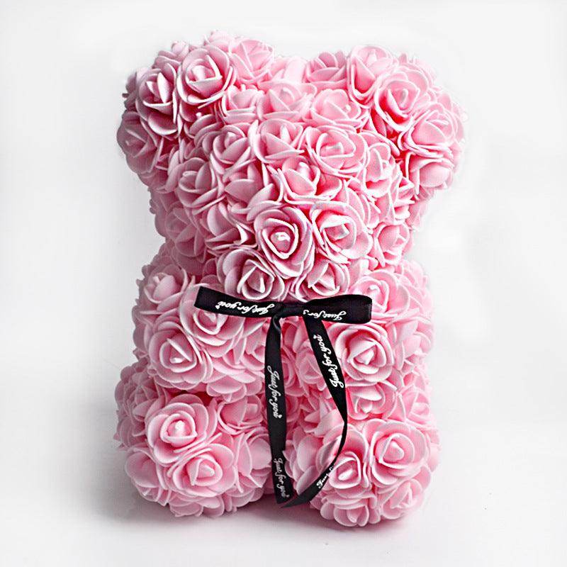 Valentine Foam Forever Rose Teddy Bear