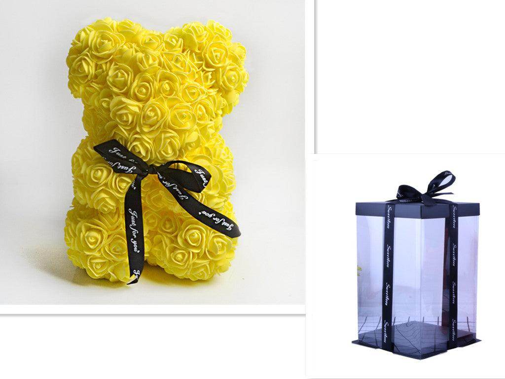 Valentine Foam Forever Rose Teddy Bear