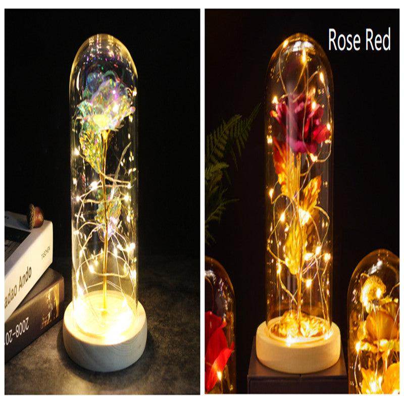 Bouquet Glass Cover Rose | Valentines Gifts for Girlfriend