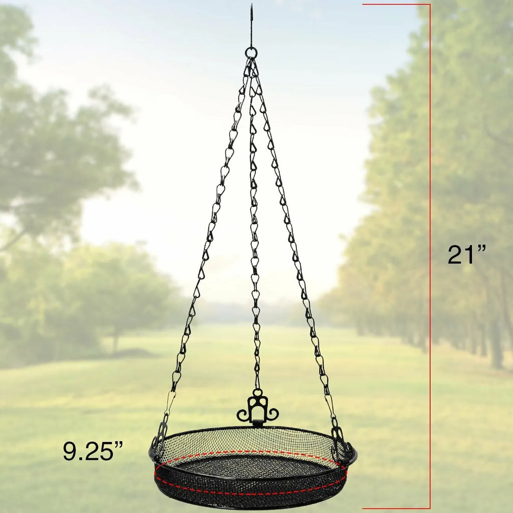 Hanging Bird Feeder Easy-to-Hang Tray for Attracting Birds