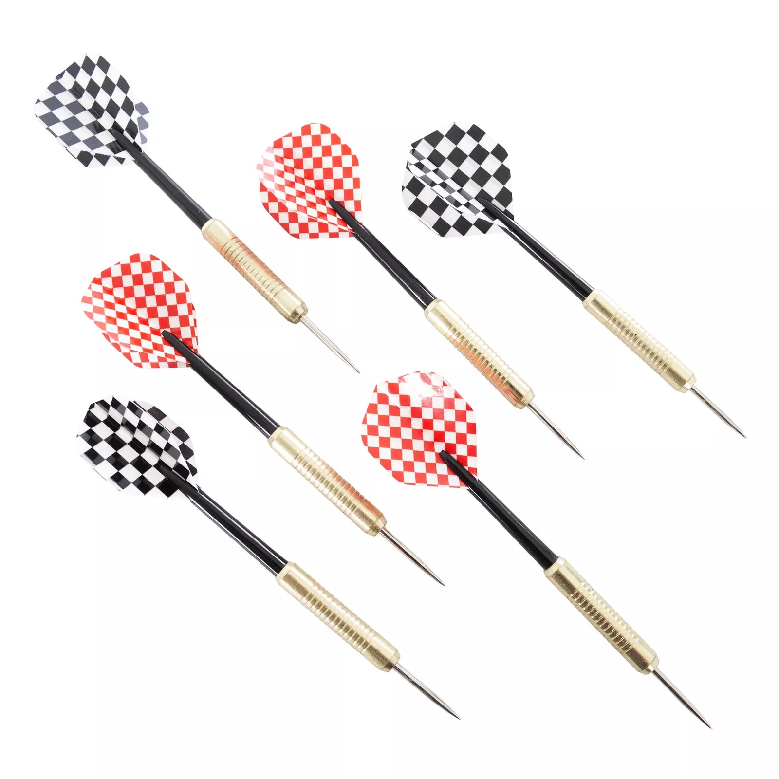 Deluxe Wooden Dartboard Cabinet Set with 6 Darts and Scoreboards