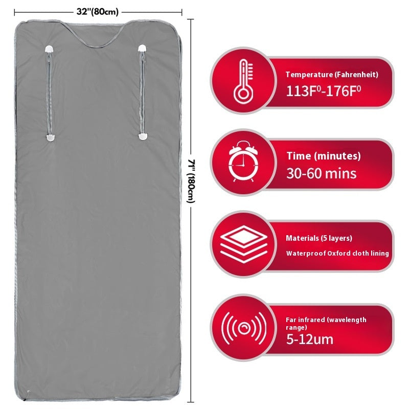 Far Infrared Sauna Blanket – Detox, Weight Loss & Full‑Body Therapy