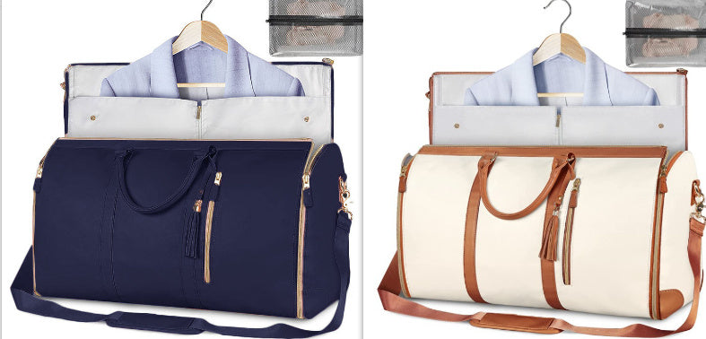 👜 Large Travel Duffle Bag – Waterproof Folding Suit & Clothes Tote