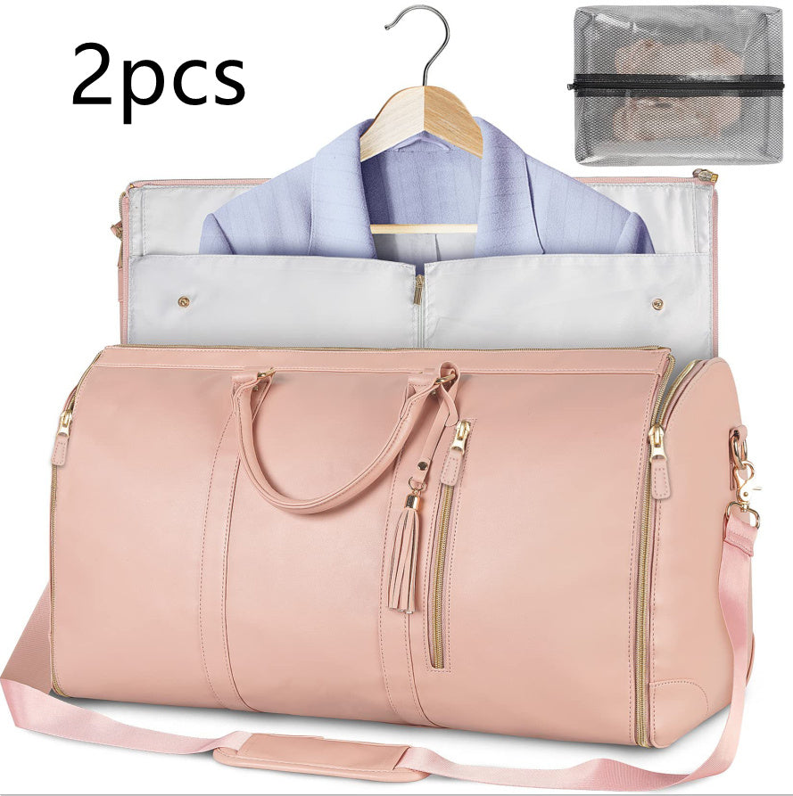 👜 Large Travel Duffle Bag – Waterproof Folding Suit & Clothes Tote