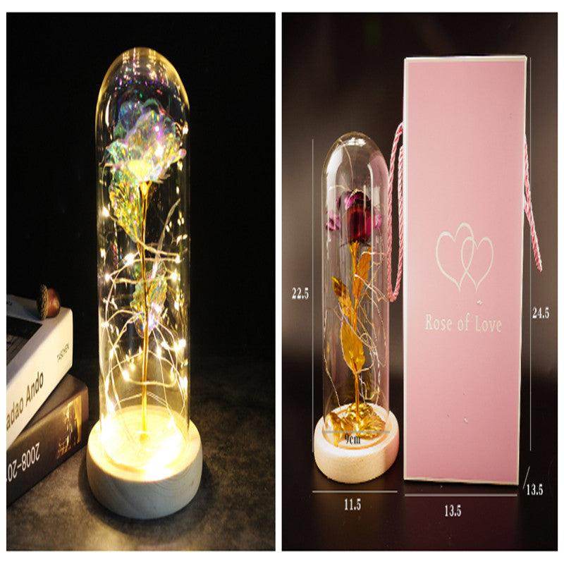 Bouquet Glass Cover Rose | Valentines Gifts for Girlfriend