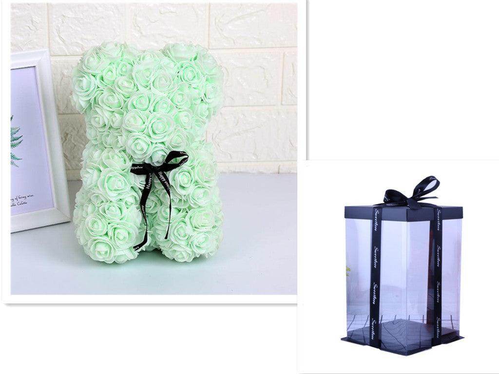 Valentine Foam Forever Rose Teddy Bear