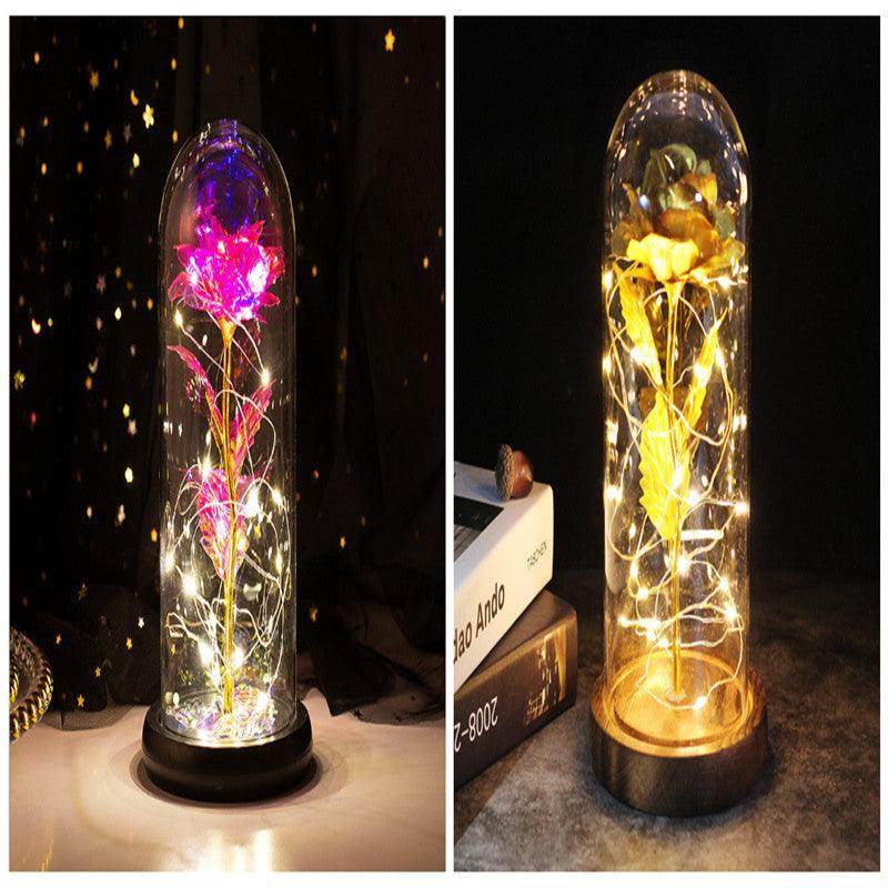 Bouquet Glass Cover Rose | Valentines Gifts for Girlfriend