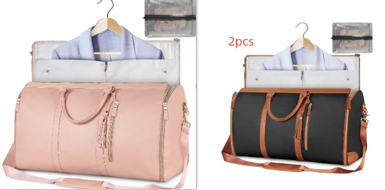 👜 Large Travel Duffle Bag – Waterproof Folding Suit & Clothes Tote