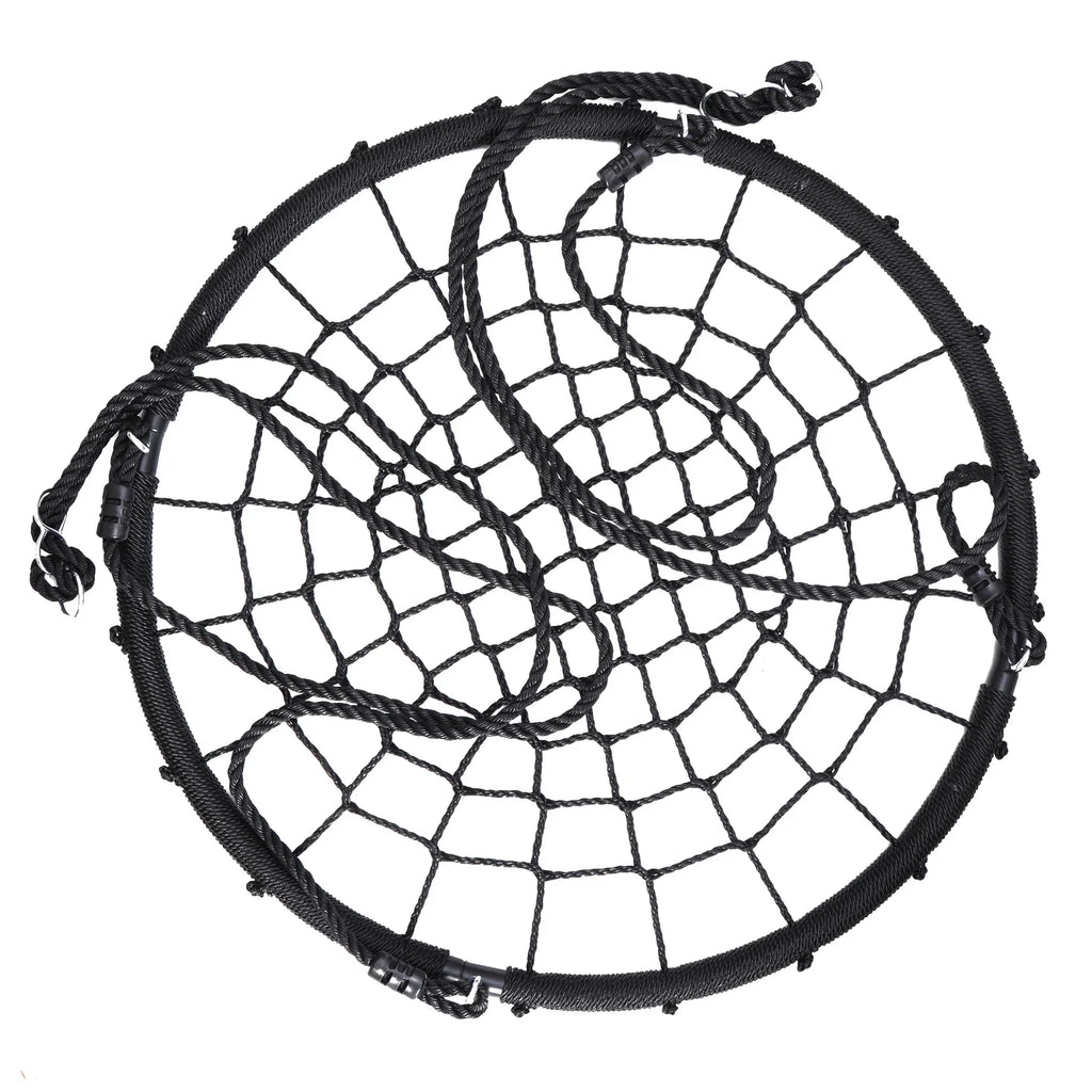 40" Outdoor Spider Web Tree Swing for Kids 600lb Weight Capacity