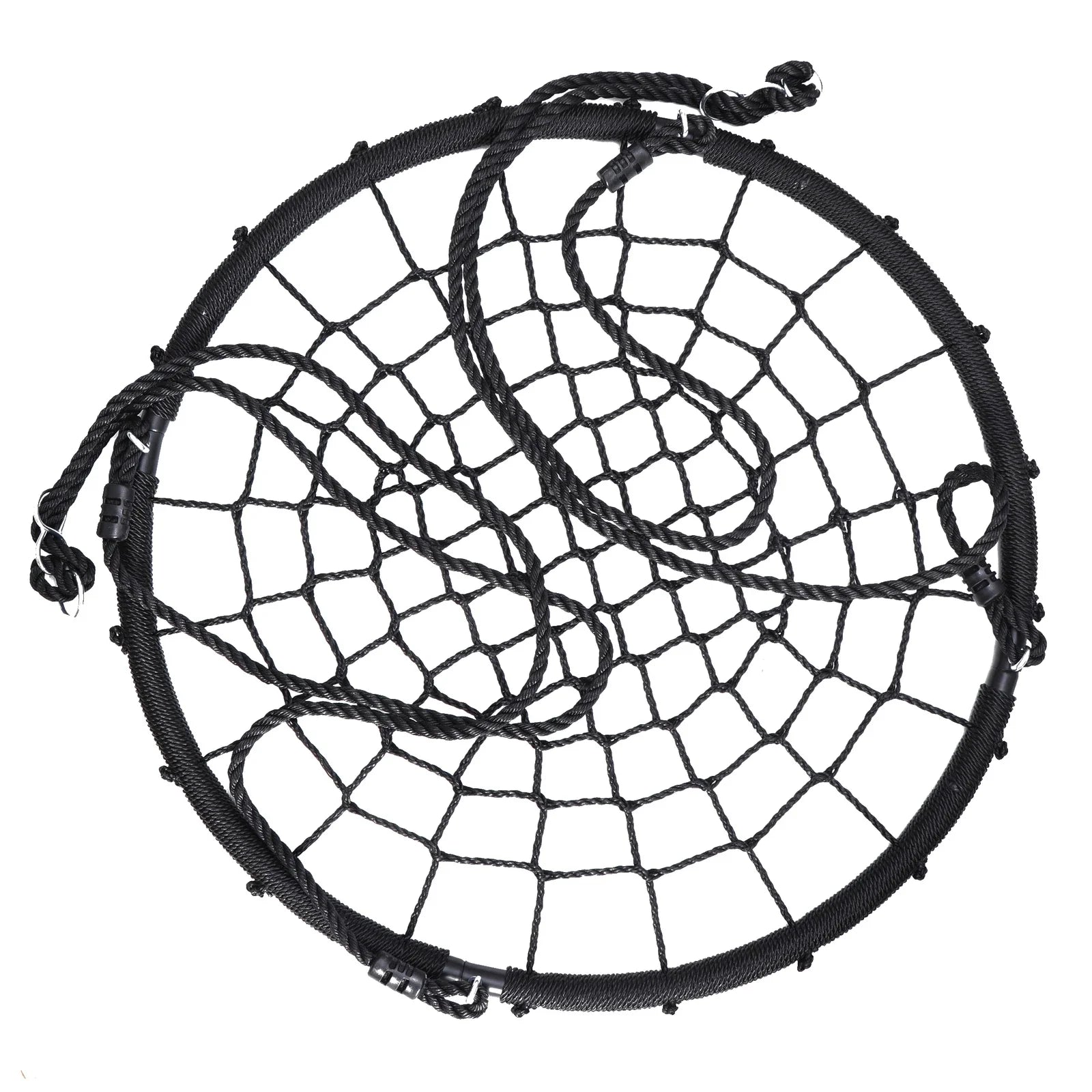 40" Outdoor Spider Web Tree Swing for Kids 600lb Weight Capacity