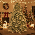 🎄 5FT Artificial Christmas Tree – Blue-Green Tint Holiday Decoration