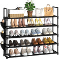OYREL Shoe Rack 5 Tier Shoe Organizer Shoe Storage 20-25 Pairs Shoe Rack for Closet Shoe Rack Organizer Entryway Shoe Holder Space Saving Shoe Shelf Shoe Stand Large Tall Shoe Tower Garage Door