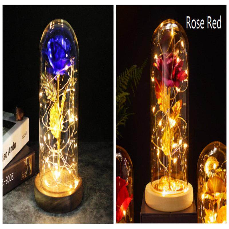 Bouquet Glass Cover Rose | Valentines Gifts for Girlfriend